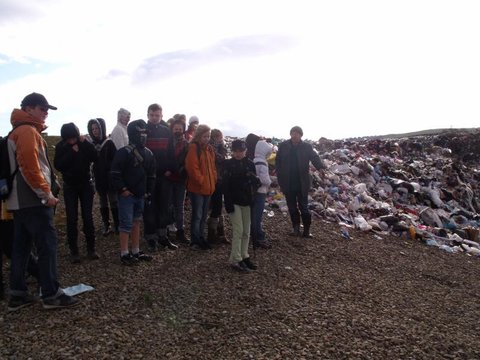 Exkurzia na skládke odpadov v Spišskej Novej Vsi