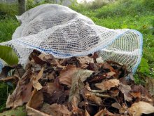 Lístie pozbierajme do rašlových vriec a uskladnime ich na neskoršie použitie
